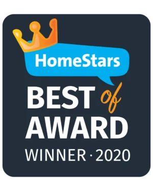 HomeStars Best of Award winner 2020