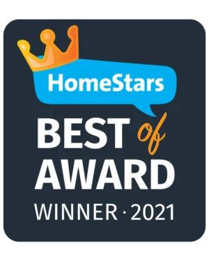 HomeStars Best of Award winner 2021